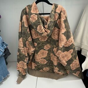 We the free it’s a vibe printed hoodie